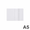 Picture of EXERCISE BOOK COVER A5 WHITE